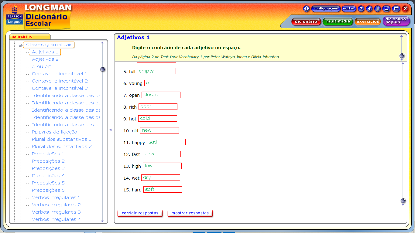 Adjetivos 1
